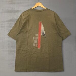 Vintage Breckenridge Ski Graphic T-Shirt Olive Green Vintage 2002 XL
